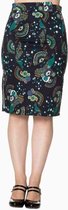 Dancing Days Rok -4XL- PROUD PEACOCK Blauw