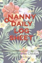 Nanny daily log sheet