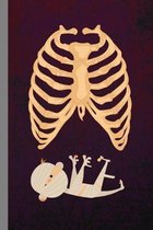 Haunted Ribcage Mummy: Spooky Halloween Party Scary Hallows Eve All Saint's Day Celebration Gift For Celebrant And Trick Or Treat (6''x9'') Dot