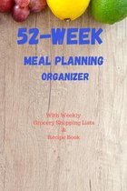 52-Week Meal Planning Organizer