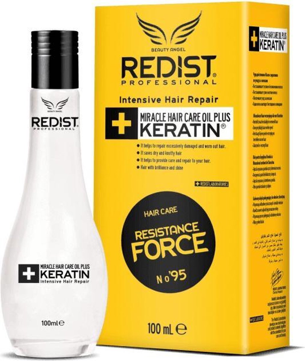 Redist - Keratin Olie - Miracle haar Oil plus-resistente force No 95- serum-haarserum - Haarolie - 100ml women