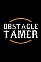 Obstacle Tamer: A5 Notizbuch für Sportler, die Fitness lieben, Sport treiben und laufen gehen