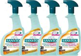 Sanytol Desinfecterende Ontvettende Spray Keuken (Voordeelverpakking) - 4 x 500 ml
