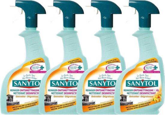 Sanytol - Desinfecterende spray - Keuken ontvetter