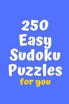 250 Easy Sudoku Puzzles for You