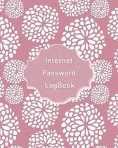 Internet Password LogBook: Pink Cover Keep Your Passwords Safe