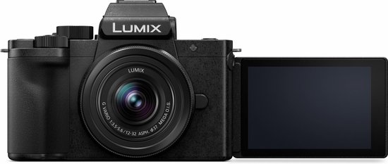 Panasonic Lumix DC-G100 Vlogcamera met 12-32mm lens - Zwart - Panasonic