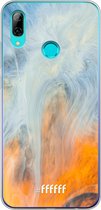 Huawei P Smart (2019) Hoesje Transparant TPU Case - Fire Against Water #ffffff