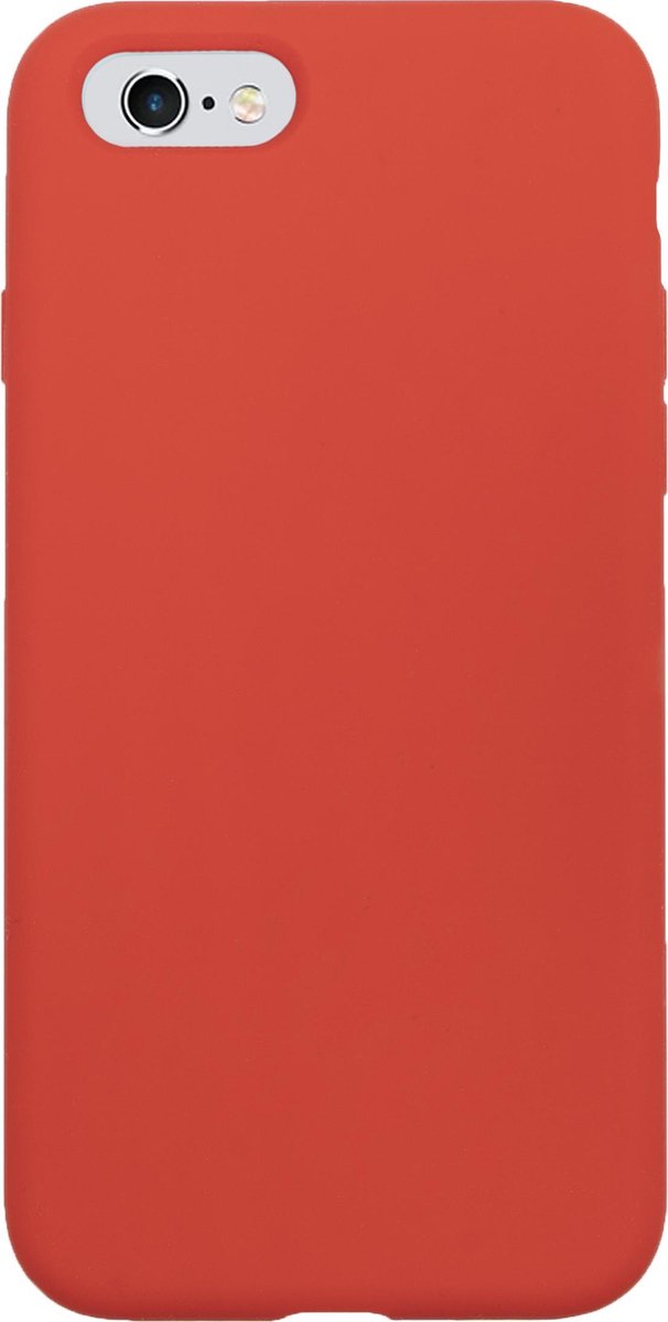 BMAX Siliconen hard case hoesje geschikt voor Apple iPhone 7/8 Plus / Hard Cover / Beschermhoesje / Telefoonhoesje / Hard case / Telefoonbescherming - Rood