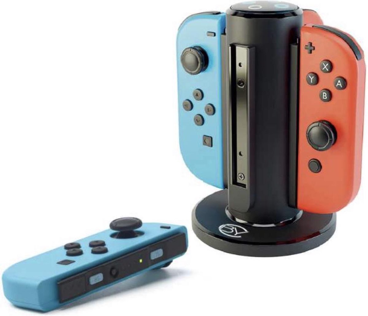 Belang Gedeeltelijk Verplicht Oplaadstation Joy-Con Controller - Nintendo Switch Oplader | bol.com
