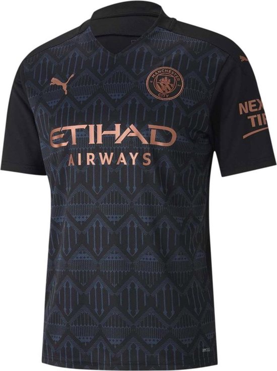 gitaar Pidgin jeugd Manchester City Away Shirt 2020/2021 kleur zwart. | bol.com