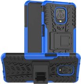 Xiaomi Redmi Note 9S Hoesje - Schokbestendige Back Cover - Blauw