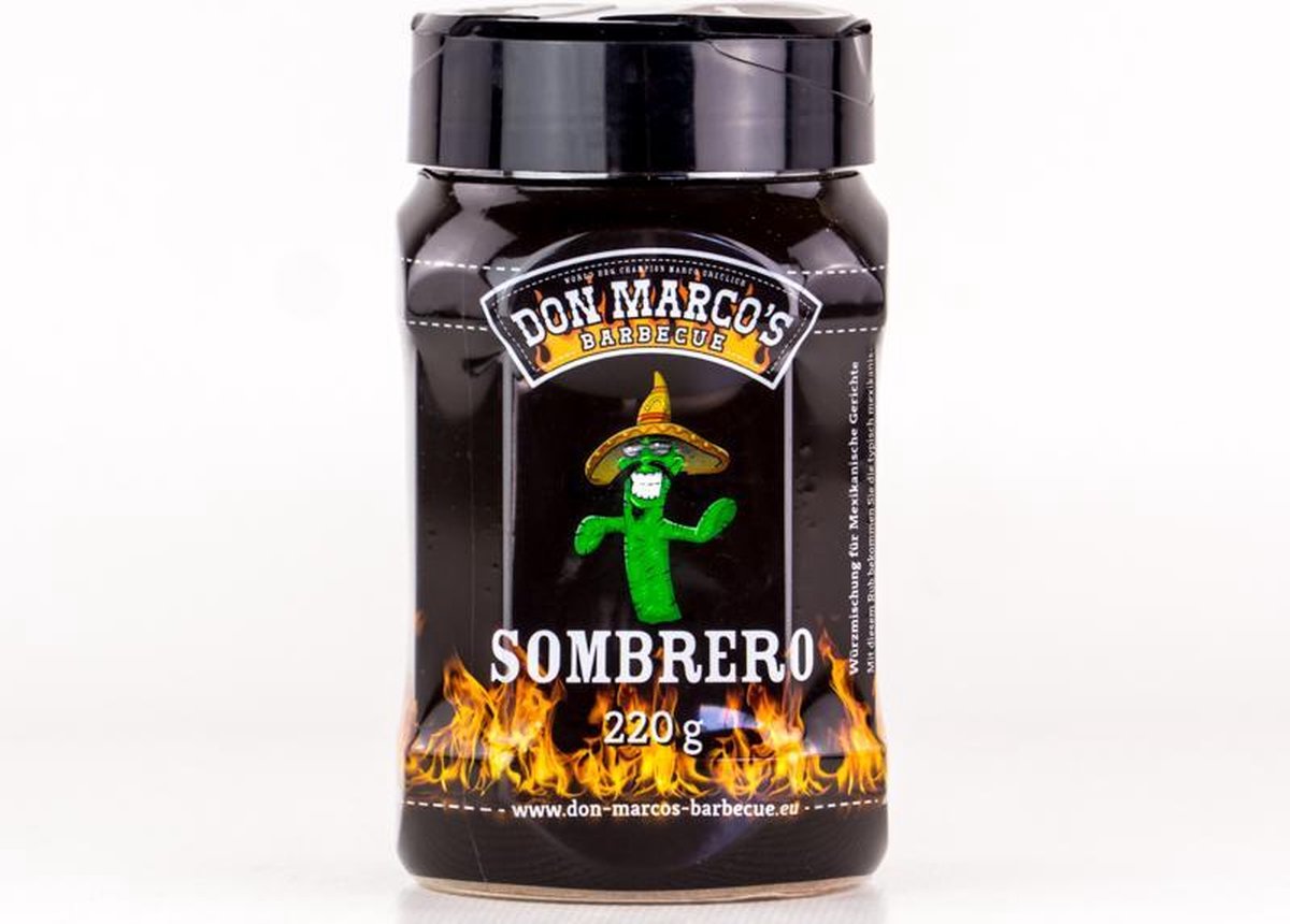 Goedkoopste Don Marco's - Sombrero - BBQ RUB - 220 gram