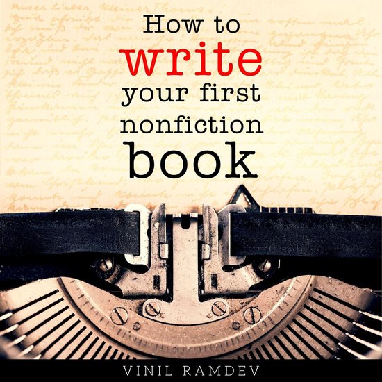 How to Write Your First Nonfiction Book - cover
