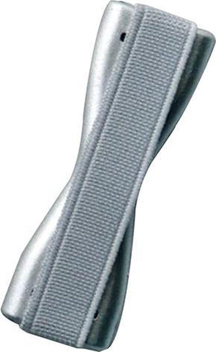 Smartphone anti-slip greep - Universele ring vinger telefoon houder - Elastische Band - Zilver