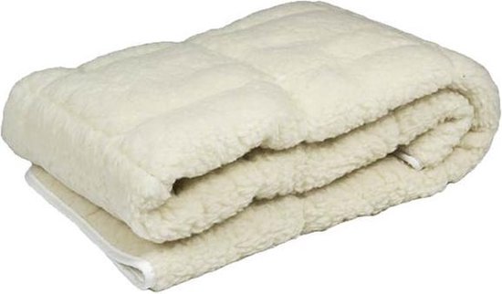 100% Wol Merino Wool Comfort Wol Onderdeken 90x200 cm Eenpersoons 