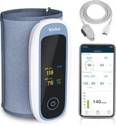 Bol.com Wellue - Bloeddrukmeter Met App En Saturatiemeter Met Hartslagmeter aanbieding
