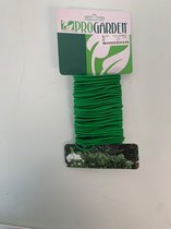 Groen bind metaaldraad ( tuin) 2 stuks