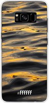 Samsung Galaxy S8 Plus Hoesje Transparant TPU Case - Water Waves #ffffff
