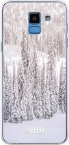 Samsung Galaxy J6 (2018) Hoesje Transparant TPU Case - Snowy #ffffff