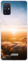 Samsung Galaxy A71 Hoesje Transparant TPU Case - Cloud Sunset #ffffff