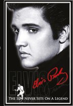 Wandbord - Elvis Presley Legend