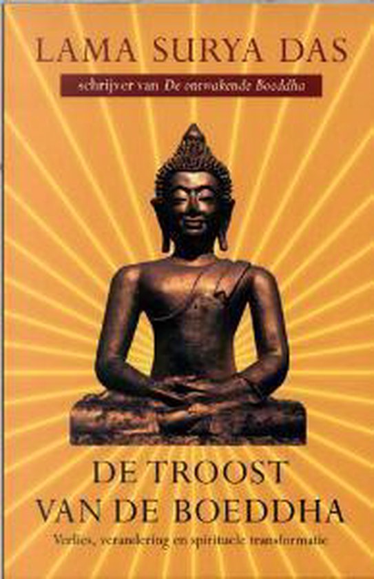 Cover van het boek 'De troost van de Boeddha' van Alexandra Das en S. Das