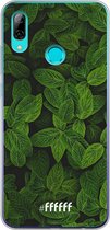 Huawei P Smart (2019) Hoesje Transparant TPU Case - Jungle Greens #ffffff