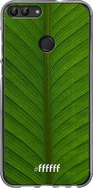 Huawei P Smart (2018) Hoesje Transparant TPU Case - Unseen Green #ffffff