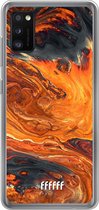 6F hoesje - geschikt voor Samsung Galaxy A41 -  Transparant TPU Case - Magma River #ffffff
