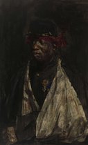 Isaac Israels, Portret Van Een Gewonde KNIL-militair, 1882 op canvas, 40 X 60 CM