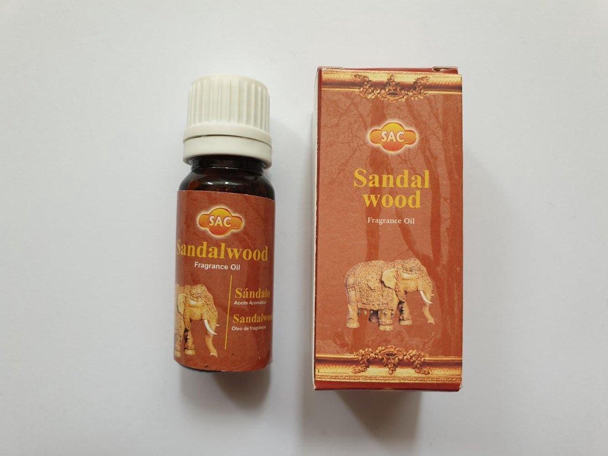 Goedkoopste Sac Sandalwood Geurolie - 10 ml