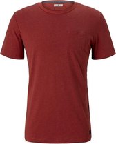 Tom Tailor Korte mouw T-shirt - 1021481 Oranje (Maat: L)