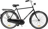 Wheelerz opafiets heren 28 inch zwart | rijklaar