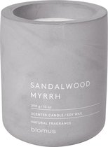 FRAGA geurkaars Sandelwood Myrrh (290 gram) - Set/2 stuks