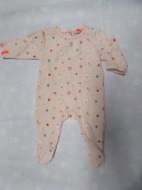 pyjama noukie's 1 maand 56cm flamingo , meisje in katoen
