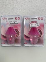 Ultra Fresh: luchtverfrisser - set van 2 stuks (rose)