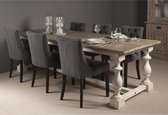 Eettafel Monza 260x100x78 | Massief oud grenen