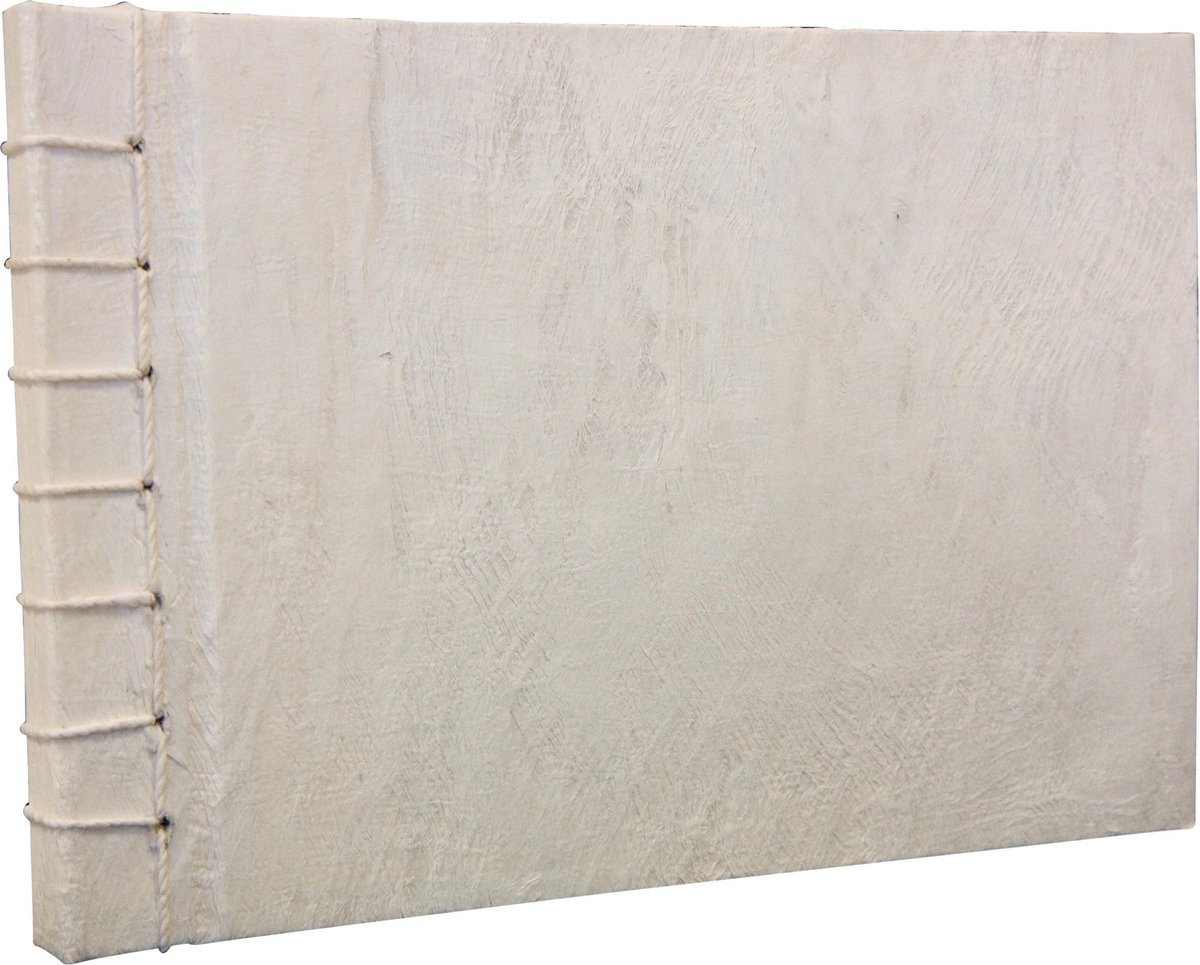 Gastenboek /notitieboek 25x35cm, met boombast aan de buitenkant