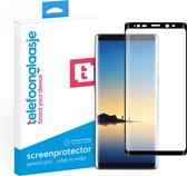 Telefoonglaasje Screenprotectors Geschikt voor Samsung Galaxy Note 8 - Volledig Dekkend - Gehard Glas Screenprotector Geschikt voor Samsung Galaxy Note 8 - Beschermglas van rand to