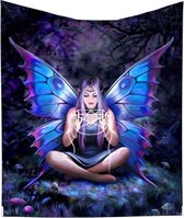 Fleece deken Spell Weaver - Anne Stokes