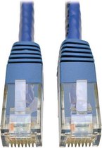 Tripp Lite RJ45-RJ45, m-m, 1.52m netwerkkabel 1,52 m Cat6 U/UTP (UTP) Blauw