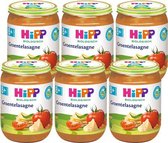 HiPP BIO maaltijd vanaf 8 maanden - (Vegetarisch) Groentelasagne - 6 stuks190gr