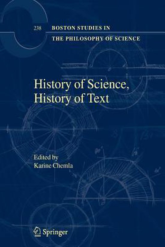 History of Science, History of Text 9789048166367 Boeken