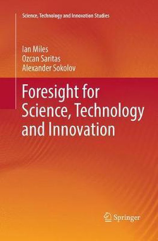 Science, Technology and Innovation Studies- Foresight for Sc ... - cover