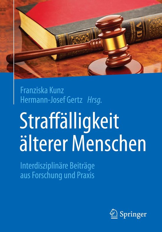 Straffälligkeit älterer Menschen - cover