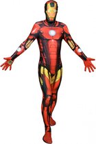 Morphsuits ™ Iron Man Zapper Morphsuits - SecondSkin - Déguisement - 135/150 cm