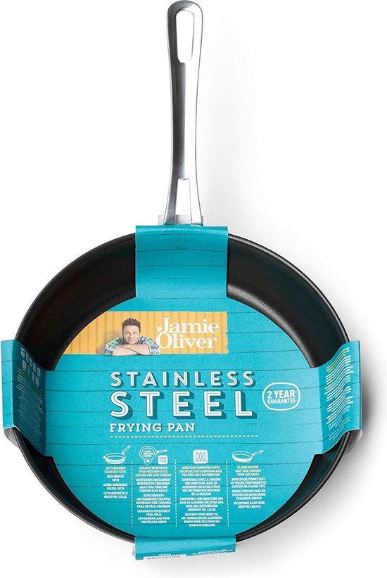 Jamie Oliver Mid Tier Frying Pan 30cm RVS