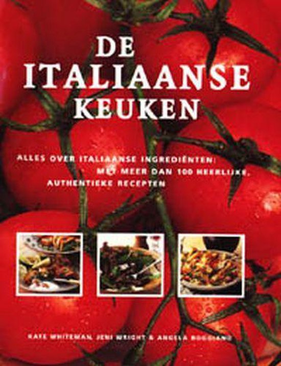 Cover van het boek 'De Italiaanse keuken' van K. Wright en Kate Whiteman