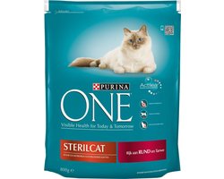 Purina One Sterilcat Rijk aan Rund - 800g
